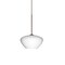 Besa Lighting Peri Cord Pendant, Opal Matte, Bronze Finish, 1x5W LED 1XT-541007-LED-BR - alternate 1